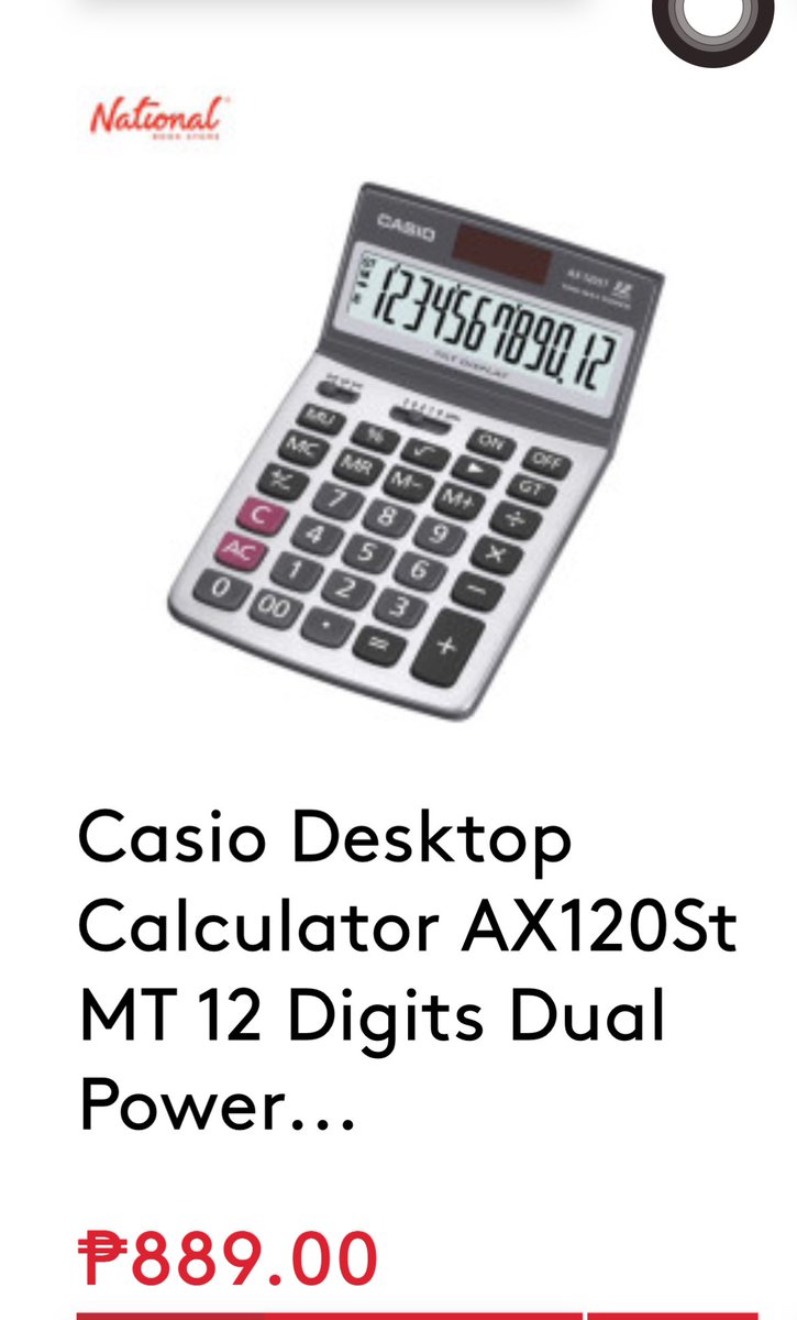 afprivspace's tweet photo. Selling this calculator. Perfect for CPALE. Barely used kasi sa Actual exam ko lang sya nagamit

P 600 pesos only 
note: walang box 

location: Kalayaan ave. Makati City . https://t.co/lXcmFMui3k