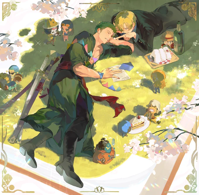 #zosan #ゾロサン お誕生日おめでとう