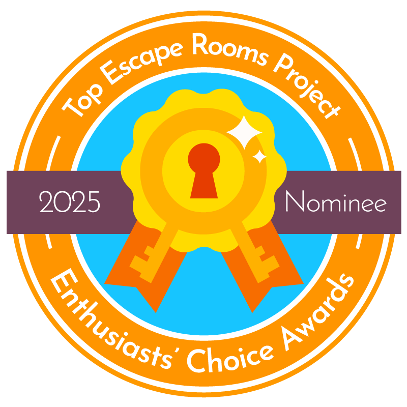 EscapeBrum's tweet photo. Delighted to learn yesterday that Labyrinth: Lord Barrington's Folly has retained its status as a TERPECA nominated escape room for 2025!

Many thanks to those that nominated Labyrinth! 💛 https://t.co/26a02jalDP