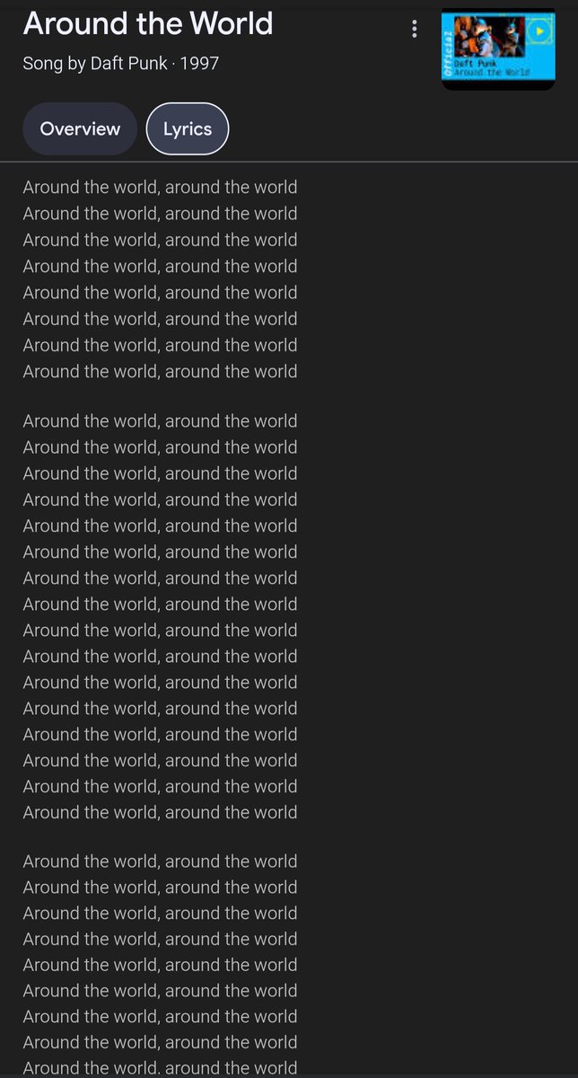 one of the best songs is just this