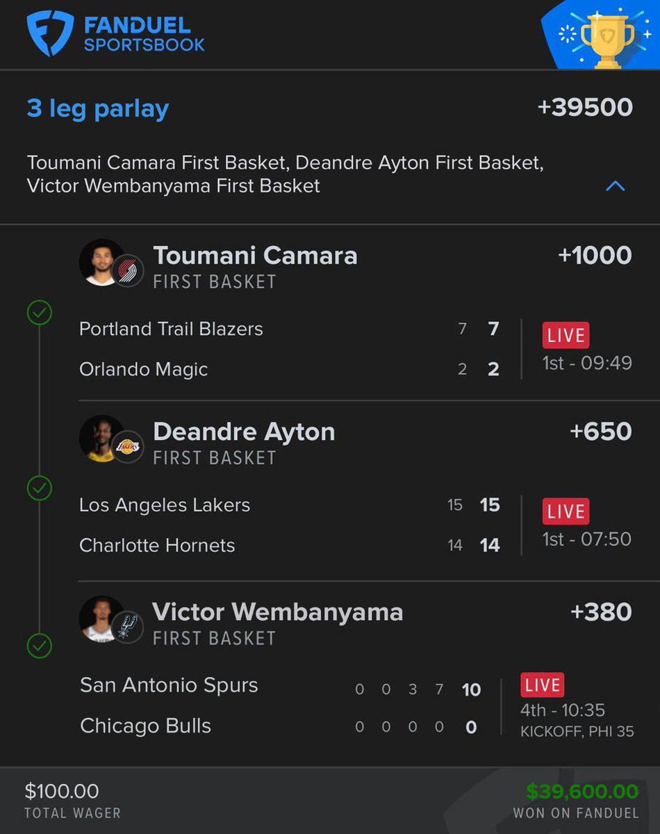 Whoever said lightning doesn’t strike twice never met me ⚡️ 3 legs. 3 buckets. $39,600 later 💸🔥

I called 3 first buckets in one night… they better check my birth certificate, I’m built different 🧠💵

Giving $2000 To Everyone that Likes + RT and Comments 💰