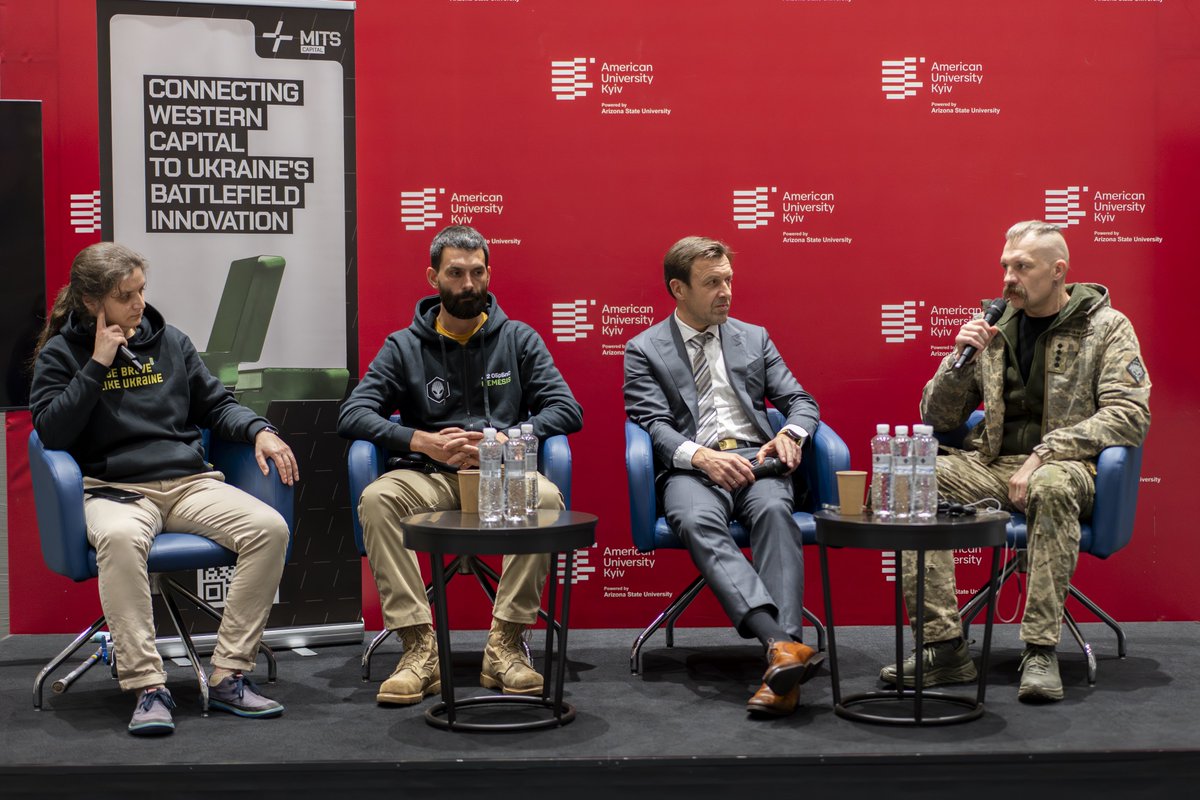 mitscapital's tweet photo. In Ukraine, we have only one way: to prepare as best as possible, because we’re all aware that this war of attrition won’t end soon

Last week, we at MITS Capital were proud to host our annual event, “The Secret Sauce of Ukraine’s Victory: The Rise of New Defense Tech,” marking the launch of the third batch of the MITS Accelerator.

It’s still too early in November to sum up the year. But innovation cycles in modern warfare are changing so rapidly that we must already decide what and how we’ll fight in 2026. As they say, it’s better to have it and not need it than to need it and not have it.

Despite a lot of progress, there were some hard and painful lessons learned in 2025. One of them: Ukrainians are far ahead in battlefield innovation, yet we risk falling behind in scaling. Another: the lack of people we can’t replace.

Still, we can and must turn our technological edge into victory – through tighter cooperation between Ukraine’s defenders, defense manufacturers, investors, and all Ukrainians determined to win.

We’re grateful to our guest of honor, Brigadier General Deputy Commander-in-Chief of the Armed Forces of Ukraine Andrii Lebedenko, for sharing this vision and supporting Ukraine’s course toward the entire technologization of its military.

Thanks to all our remarkable speakers and moderators for their sharp analysis and candid warnings about the challenges ahead. It was extremely important to hear you Maria Berlinska, Artem Belenkov, Andrii Onistrat, Oleksandr Yabchanka, Oleksandra Azarkhina, Andrii Hrytseniuk, Bohdan «Tavr» Krotevych, Serhii Blazhevych.

Kudos to our dedicated partners, American University Kyiv, and Oleksii Shershnov personally, for your support and high educational standards.

The way forward seems hard, but pretty clear:
Invest in battlefield-proven – the new defense standard established in Ukraine.
Invest in systematic solutions, not isolated innovations.
Invest in people – because they still matter, and always will.

#UkraineWillWin