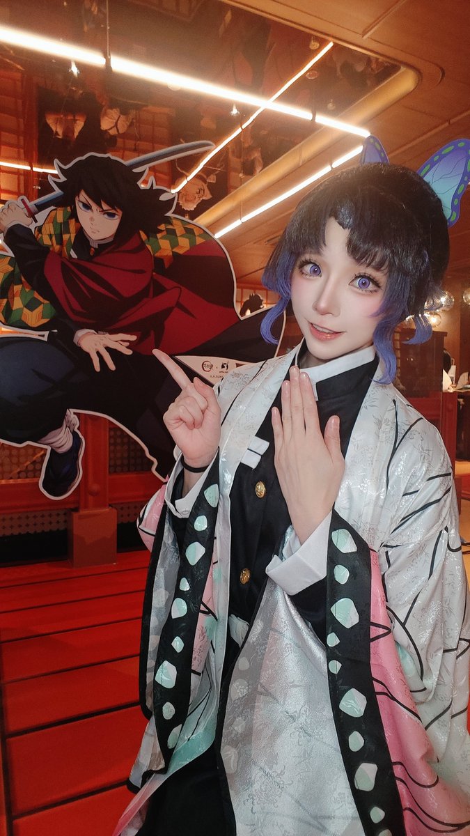 もしもし～大丈夫ですか？
#鬼滅の刃 #蝴蝶忍 https://t.co/5viOoTSDZM