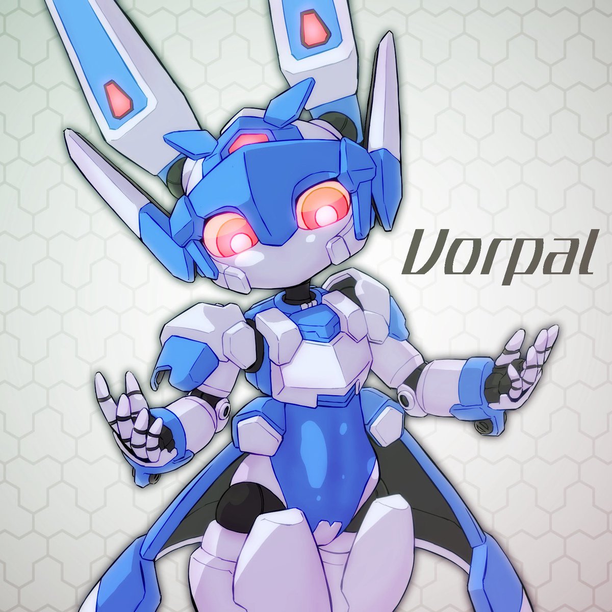 Vacss(<a href="/vacss2/">Vacss the Tire</a> )さんのとこのボーパルちゃんを勝手にファンアート
等身低めなロボ娘さんも好き…