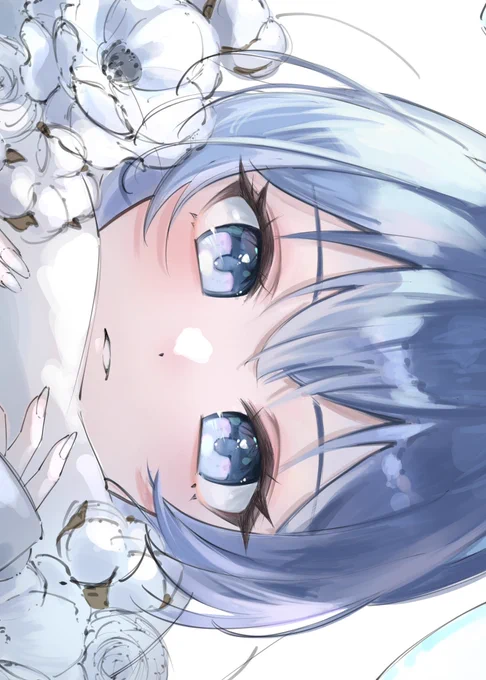 wip… 頑張って描いてます みんな制作時間ってどのくらいなんだろう…