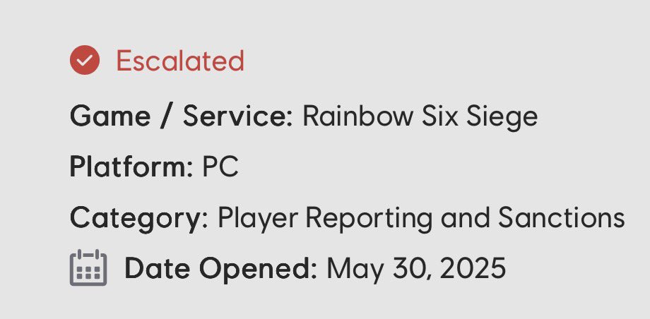 Droghaa's tweet photo. @Rainbow6Game @SpoitR6 @Rainbow6Game @UbisoftSupport  how much Longer till you guys respond to me and help me get unbanned https://t.co/2T63hY9epf