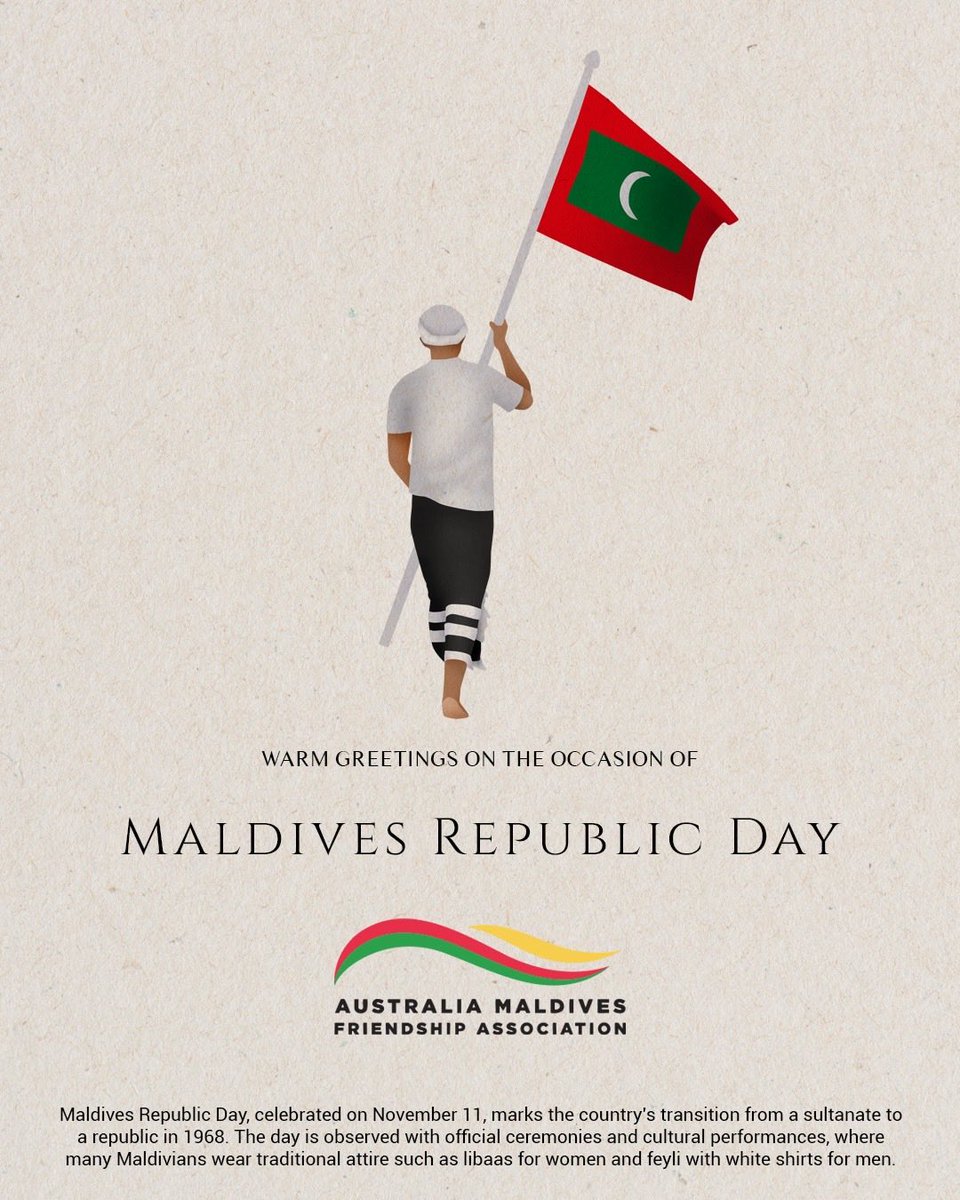 Australia Maldives Friendship Association (AMFA) tweet media
