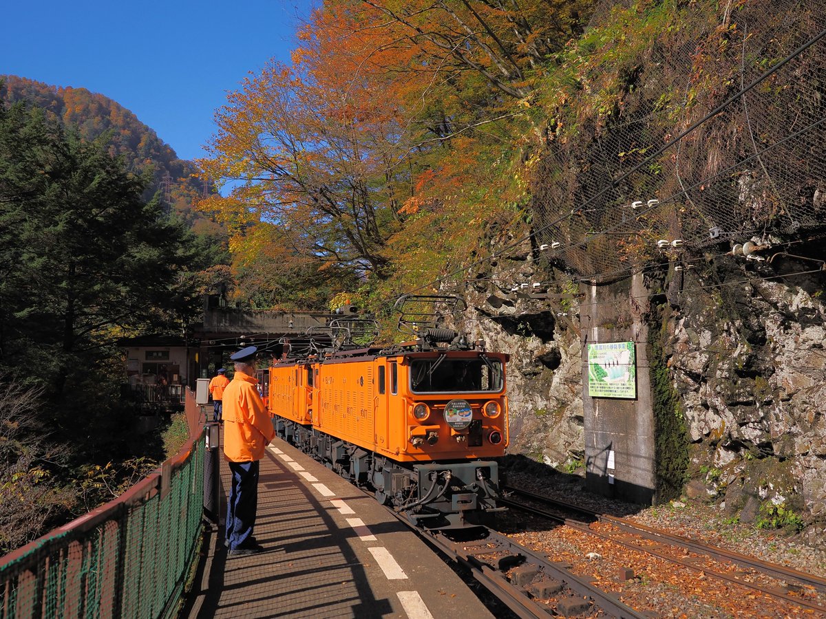presso_g7's tweet image. 2025.11.08 
黒部峡谷 黒薙の紅葉

能登半島地震の影響で途中の猫又駅が現在の終点となっている黒部峡谷鉄道。
猫又での滞在時間は20分と短いため、時間制限の無い黒薙でゆっくりと紅葉を楽しんでました。
#紅葉 #黒部峡谷 #黒薙 #後曳橋 #黒部峡谷鉄道 #黒部市 #富山県 #OMSYSTEM #OM1