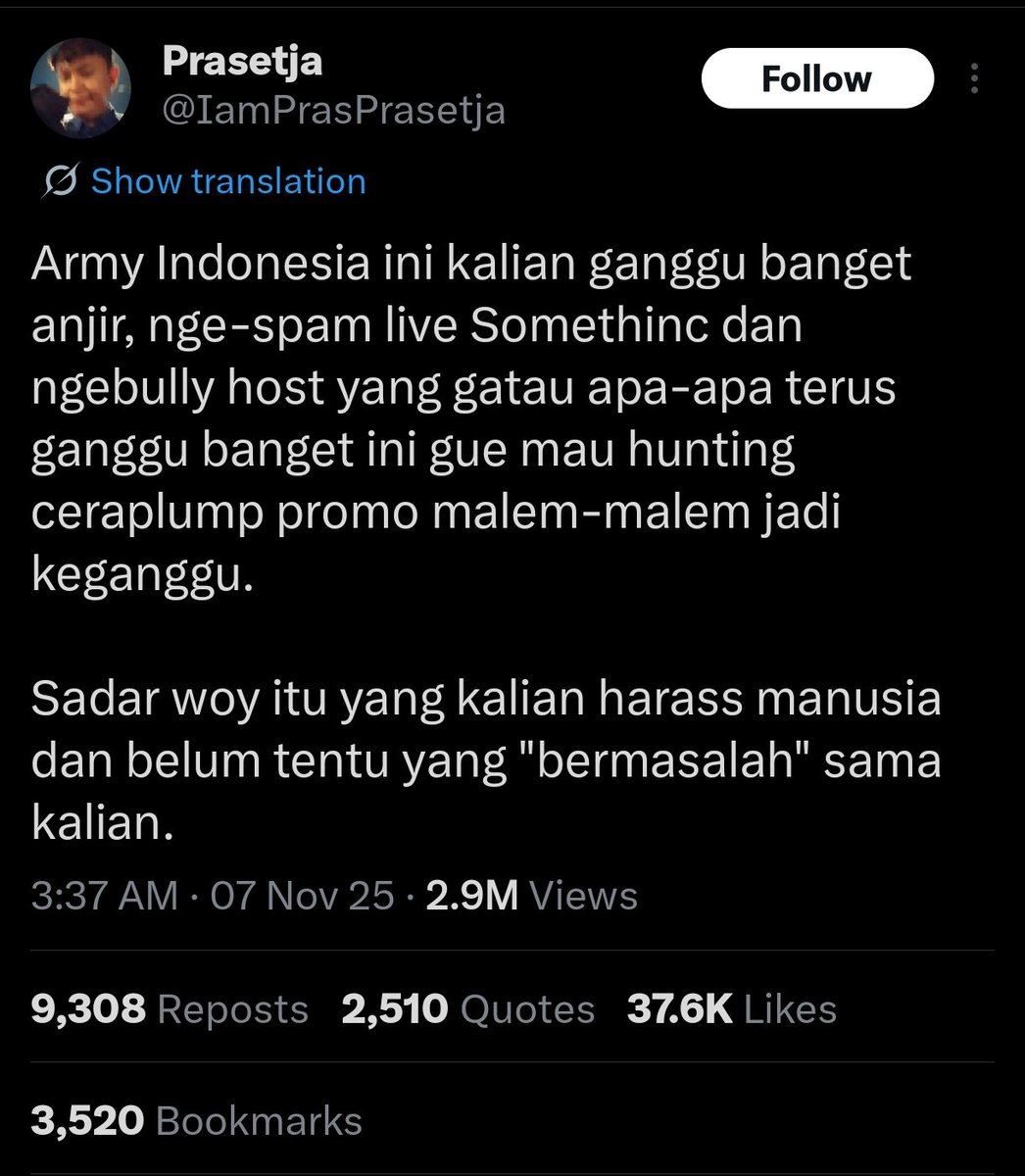 Penasaran krn lewat TL, doi ngetwit apaan. Ternyata gini doang. Ampun. Ampunn.. 🤡