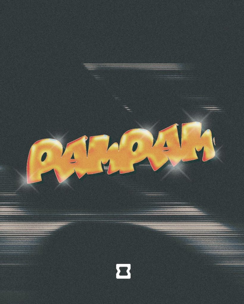 hxmeedd's tweet photo. logo + logo reveal for @djpampam_  by @_kkolawole &amp; I. https://t.co/M96Ww8Anc2