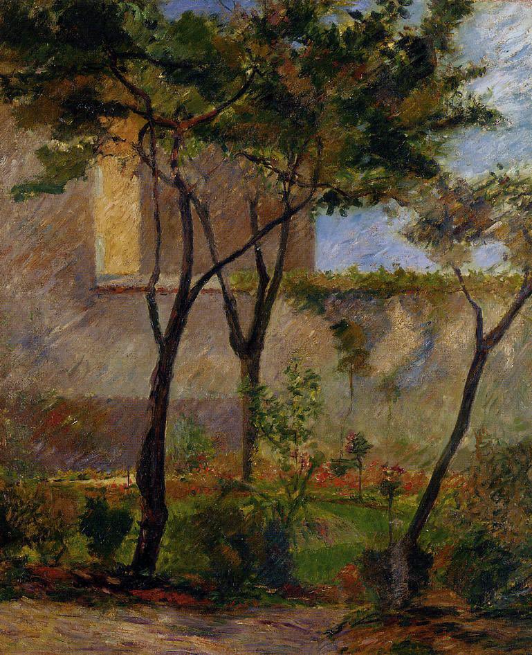 Arteymas_'s tweet photo. Esquina del jardín rue Carsal, 1881, Paul Gauguin https://t.co/i9zQzeaSxL