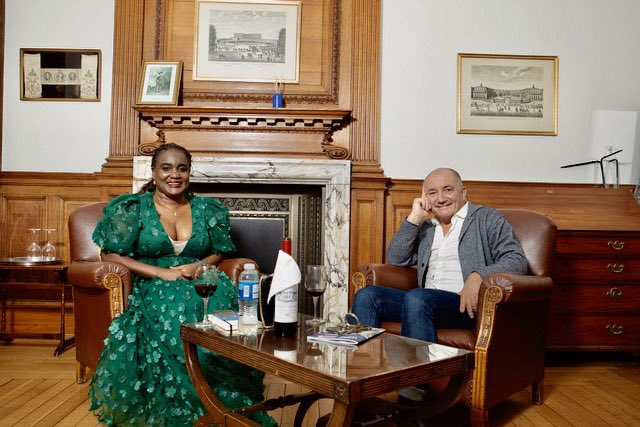 ⭐️💥 French Film Festival 33, As chair of <a href="/FrFilmFestUK/">French Film Festival</a> , last night, 
I introduced the documentary film by Christophe Gargot: “ Doves in Zero gravity.” Which highlights the failure of UN peacekeeping missions in Africa. The festival continues trough out Scotland until December