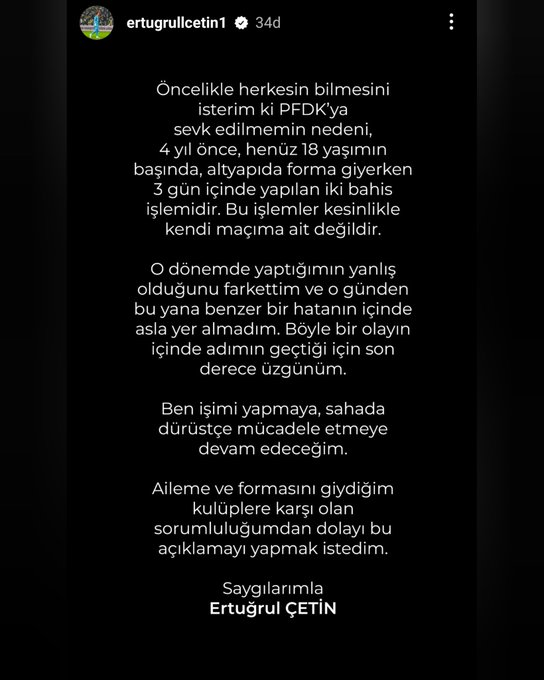 bahis oynayıp futbolcu olarak kalacağına bahis sitesi açıp fenerbahçeye başkan olsaydın