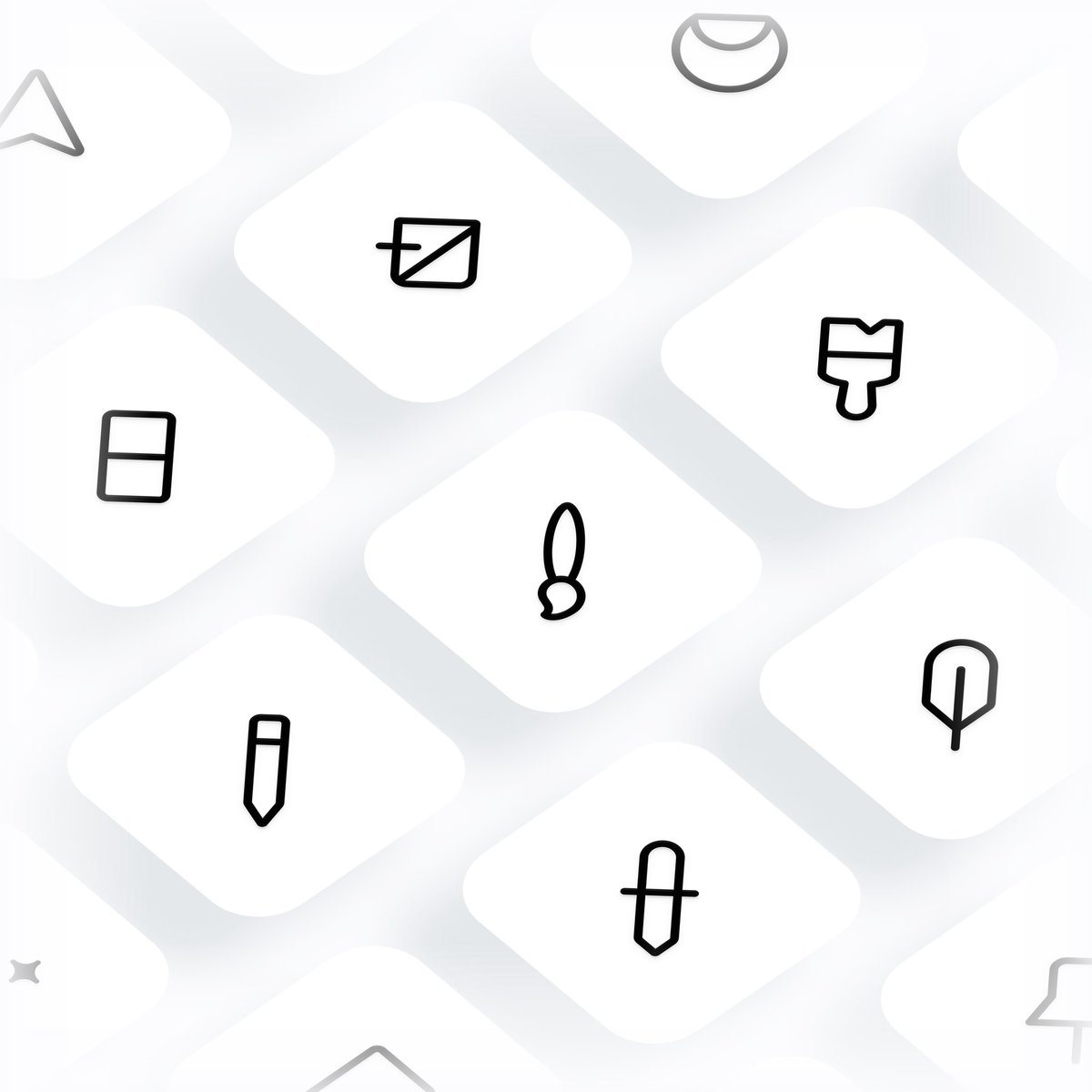 line_icons's tweet photo. ✨ +20 new Design, Tools line icons
Check out the full icon library (15,500+ icons in total)
✨ https://t.co/Ii3f6K3VQp
💫 Free update ⚡ Growing pack
#ui #uidesign #lineicons #flaticons #icons #interfaceicons #iconpack #iconspack #Iconpack #uidesigner #figma https://t.co/fGlo9IPvkh