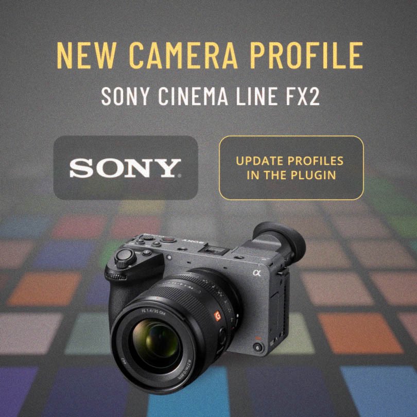 Meet new Sony camera profile in Dehancer!
 
Sony Cinema Line FX2
 
Just push [Check Profiles] button in your Dehancer product.

Explore available plans and choose the one that fits your needs at dehancer.com