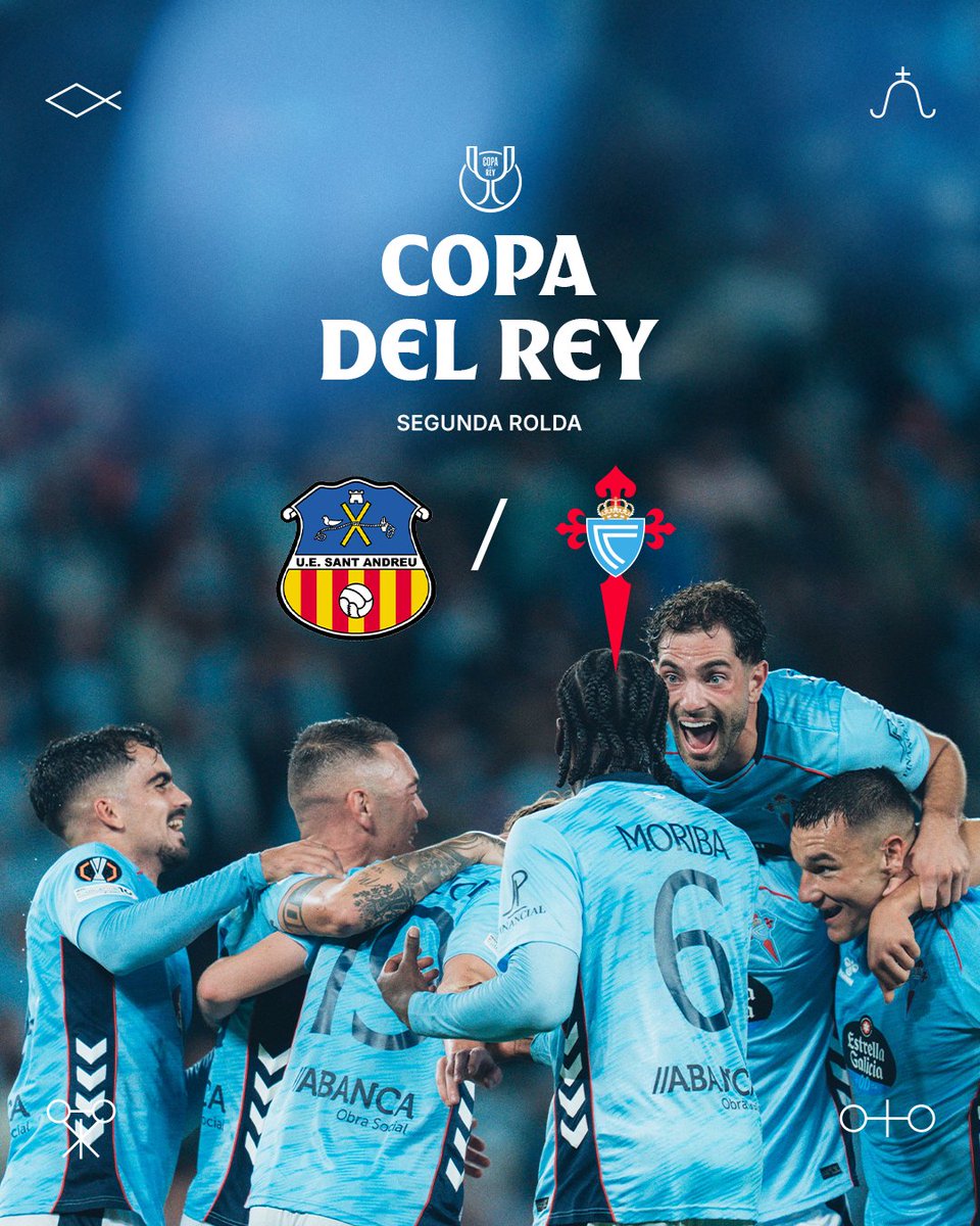 ¡La <a href="/uesantandreu/">Unió Esportiva Sant Andreu</a> será nuestro segundo rival en la #CopaDelRey 25/26!

📆 2, 3 o 4 de diciembre.
🏟️ Narcís Sala

¿Nos vemos en Barcelona, celtismo? 🩵

🏆 #ADébeda