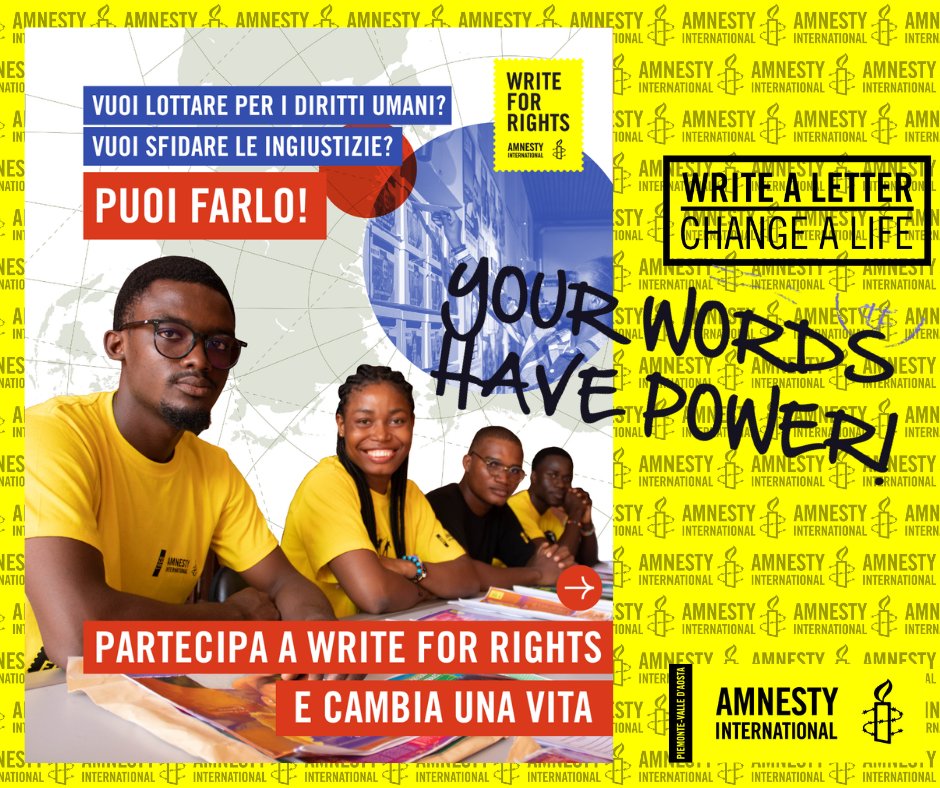 Amnesty International - Ciriè tweet media