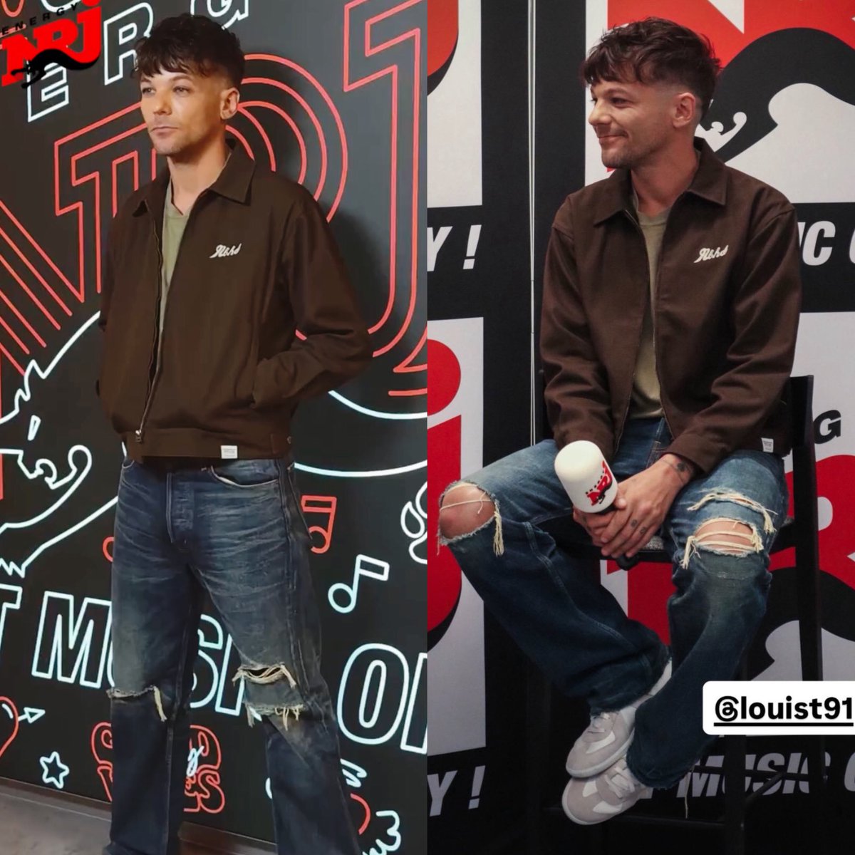 louisacademia's tweet photo. louis yesterday 🤎 https://t.co/fwkkxiris7