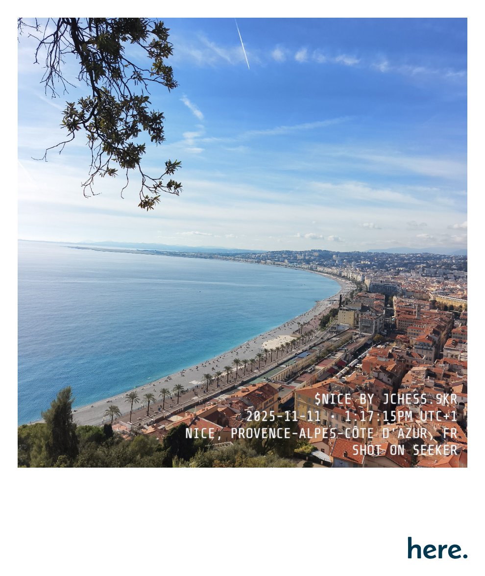 View from <a href="/VilledeNice/">Ville de Nice</a>

Made on here. <a href="/weareherefun/">here. (private alpha)</a> with my <a href="/solanamobile/">Seeker | Solana Mobile</a>

jup.ag/tokens/Hrsr5Ej…