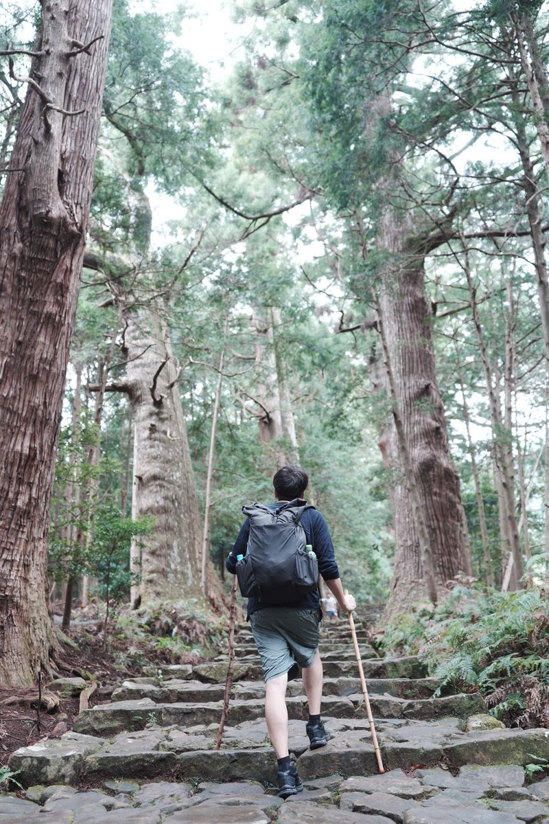 夏の終わりに熊野古道を歩いてきた