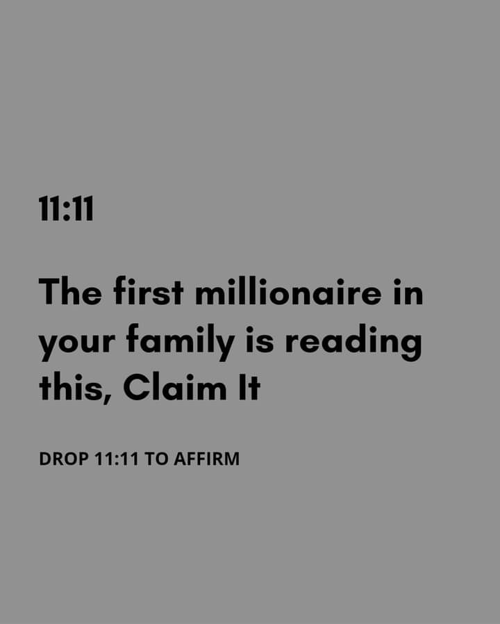 Type 1111 and Claim this for yourself!🍀