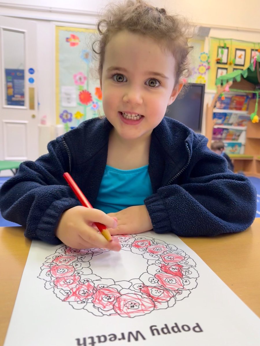 We have been thinking about all who gave their lives this  Remembrance Day and talked about why we wear poppies 🌺, observing a quiet moment of reflection. So proud of how thoughtfully our little ones remembered. #LestWeForget  <a href="/UptonHead/">Rhian Thornton</a> #RemembranceDay