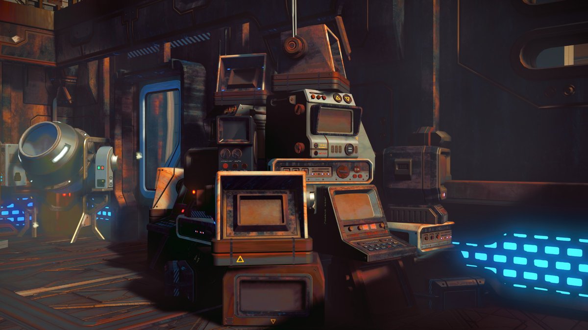 TetsuyaT20's tweet image. すぐにオートファジーの開拓地にも招待され、同時進行になってしまいました。

にしても、山積みになったこの古い機械…いいですね。こう言うのがなんか好きです。

#ノーマンズスカイ
#NoMans
#Switch2