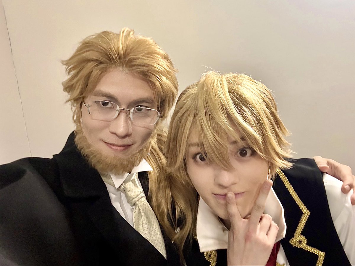 休演日明けの２公演、ご来場ありがとうございました♪

さ、オズ、明日は夜公演１回。お昼は、よく休むんだぞ。

#パンミュ #ベザリウス公爵家
#オズ #横山賀三