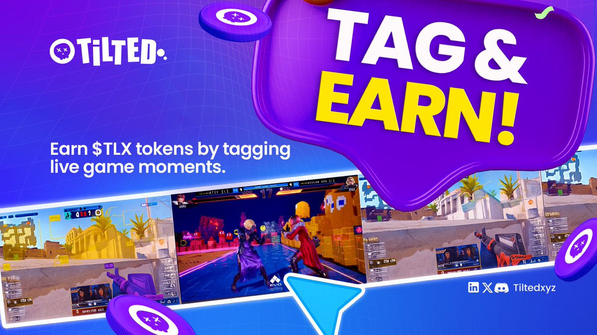 tiltedxyz's tweet image. 🎮 Tag &amp;amp; Earn with Tilted

Turn every stream into a paycheck. With Tilted’s Tag &amp;amp; Earn, you can earn $TLX tokens by tagging live game moments — from “headshots” to “loot drops.”

Whether you’re watching on Twitch, YouTube, or Kick, every tag helps train AI models while you get…