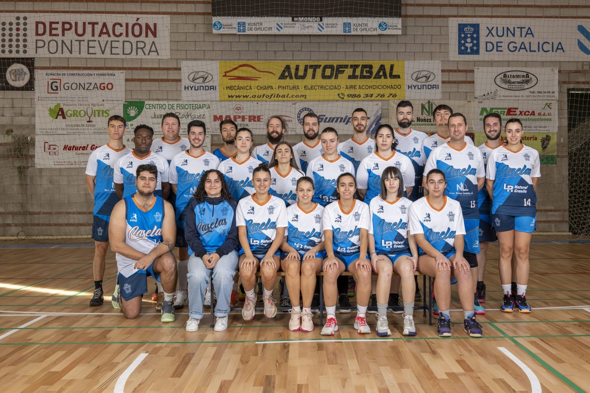 DÚAS VICTORIAS CONSECUTIVAS PARA OS SENIOR FEMININO E MASCULINO DO C.B. CASELAS !!! baloncestocaselas.com/duas-victorias…
