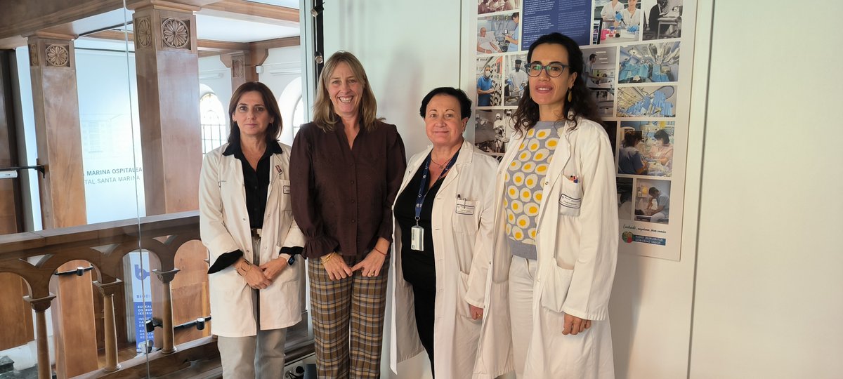 santamarinaospi's tweet image. 🤝El equipo directivo del Hospital Santa Marina ha mantenido una reunión de trabajo con Sofia Vallejo, Directora de la @FPiaAguirreche para explorar futuras colaboraciones en iniciativas que mejoren la atención paliativa a pacientes con enfermedades avanzadas. 
#EuskadiBerria
