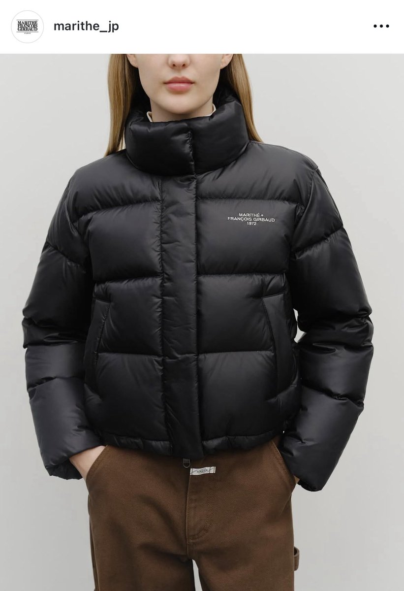 MARI THE FRANCOIS GIRBAUD 撥水リフレクタージャケット MARI THE FRANCOIS GIRBAUD 撥水リフレクタージャケット