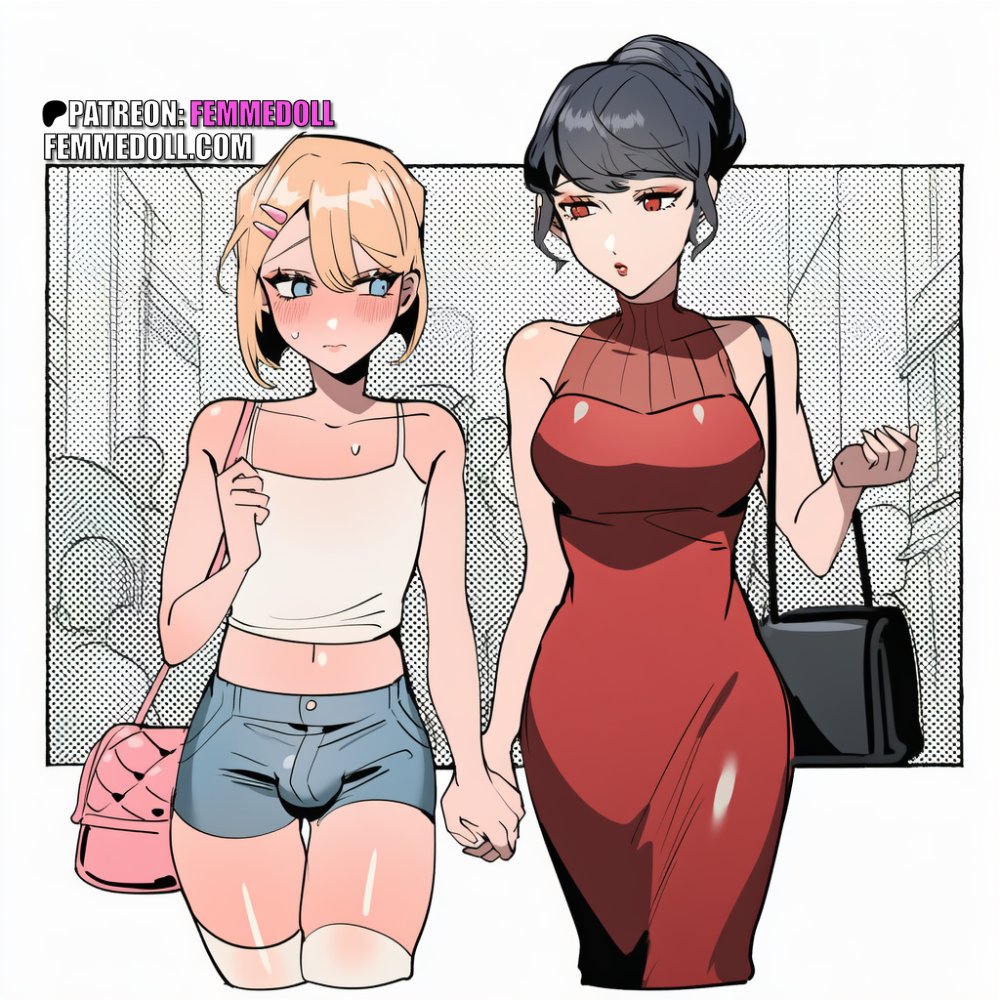 - This is so embarrassing…
- Then behave, and maybe I’ll take you shopping.