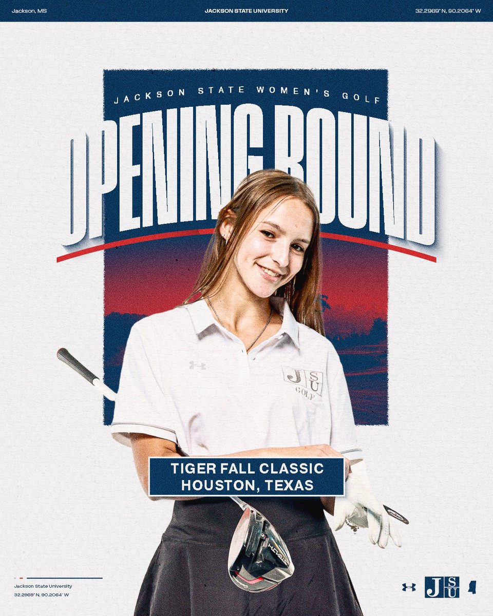 gojsutigersgolf's tweet image. TOURNAMENT TIME‼️

🆚 | Tiger Fall Classic
📍 | Houston, Texas
⛳️ | Clear Creek GC
⏰ | 7:30 a.m.

#TheeILove | #BleedTheeBlue | #TheeFormula