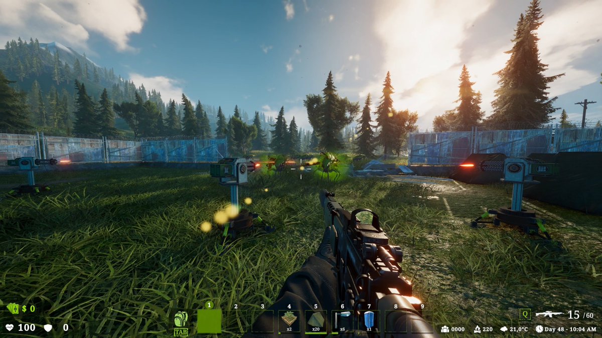 Outpostsim's tweet image. Our Steam page is now live! The first gameplay.  
Wishlist on Steam! store.steampowered.com/app/3508880/

#Indiegame #basebuilding #costumer #simulator #survival #fps #NextFest