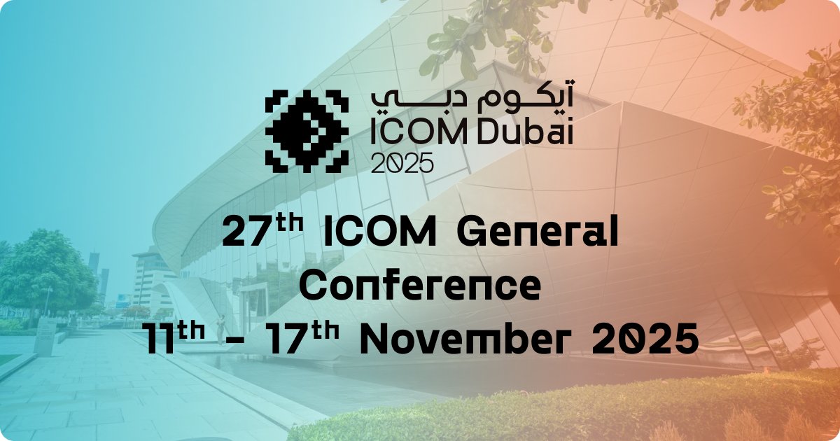 Exciting week ahead at <a href="/IcomGC/">ICOM General Conference</a> Dubai! 🌍✈️
Our Programme Director, Anna Sanders, along with OCL faculty, are attending #ICOMDubai2025 this week. If you’re also at the conference, we’d love to connect — reach out to us here or drop us a line 📩 ocl@glam.ox.ac.uk