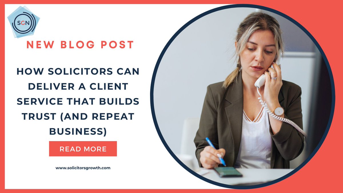Here are three simple ways solicitors can strengthen client trust and encourage repeat business:
✅ Communicate clearly and set expectations early
✅ Show empathy and understanding throughout the process
✅ Follow up after matters close to maintain the relationship