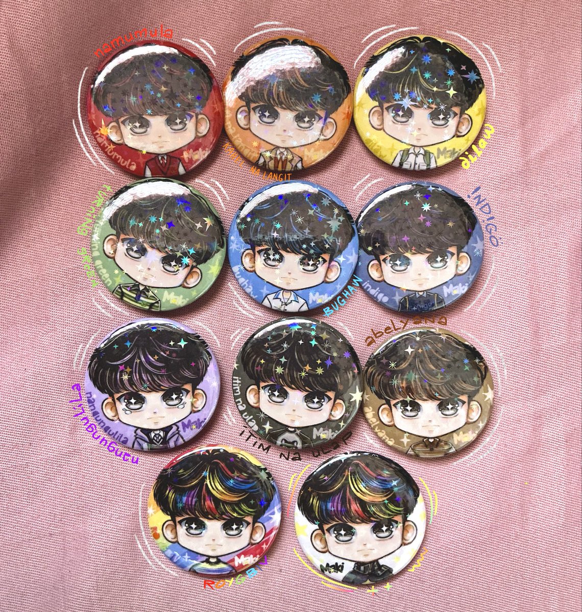 due to popular demand from zushis that weren’t able to grab a freebie last concert, here na po sila. ang mga babies ko will be on my orange app this midnight. ☺️🌈🎢

🔑⛓️ soon. ☺️