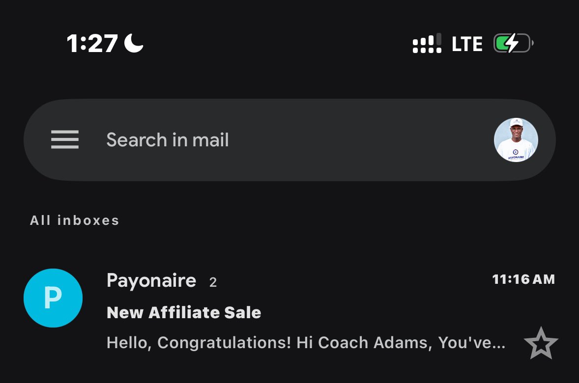 julius51232's tweet photo. just made 2 sales immediately after implementing what I learned in our space yesterday! 🔥

That session wasn’t just talk it was pure value and results. 💪

Thanks @payonaire_ https://t.co/OdinoxgwRu