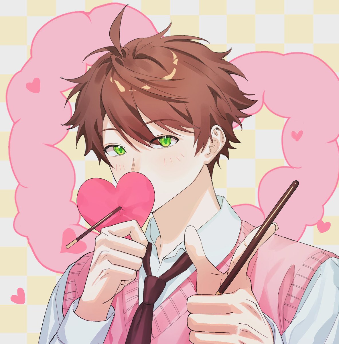 #suha_art 
빼빼로 빵야💘