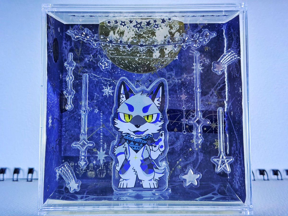 せっかくのいただき物だし、持ち運ばない時はいい感じのディスプレイにしたくて