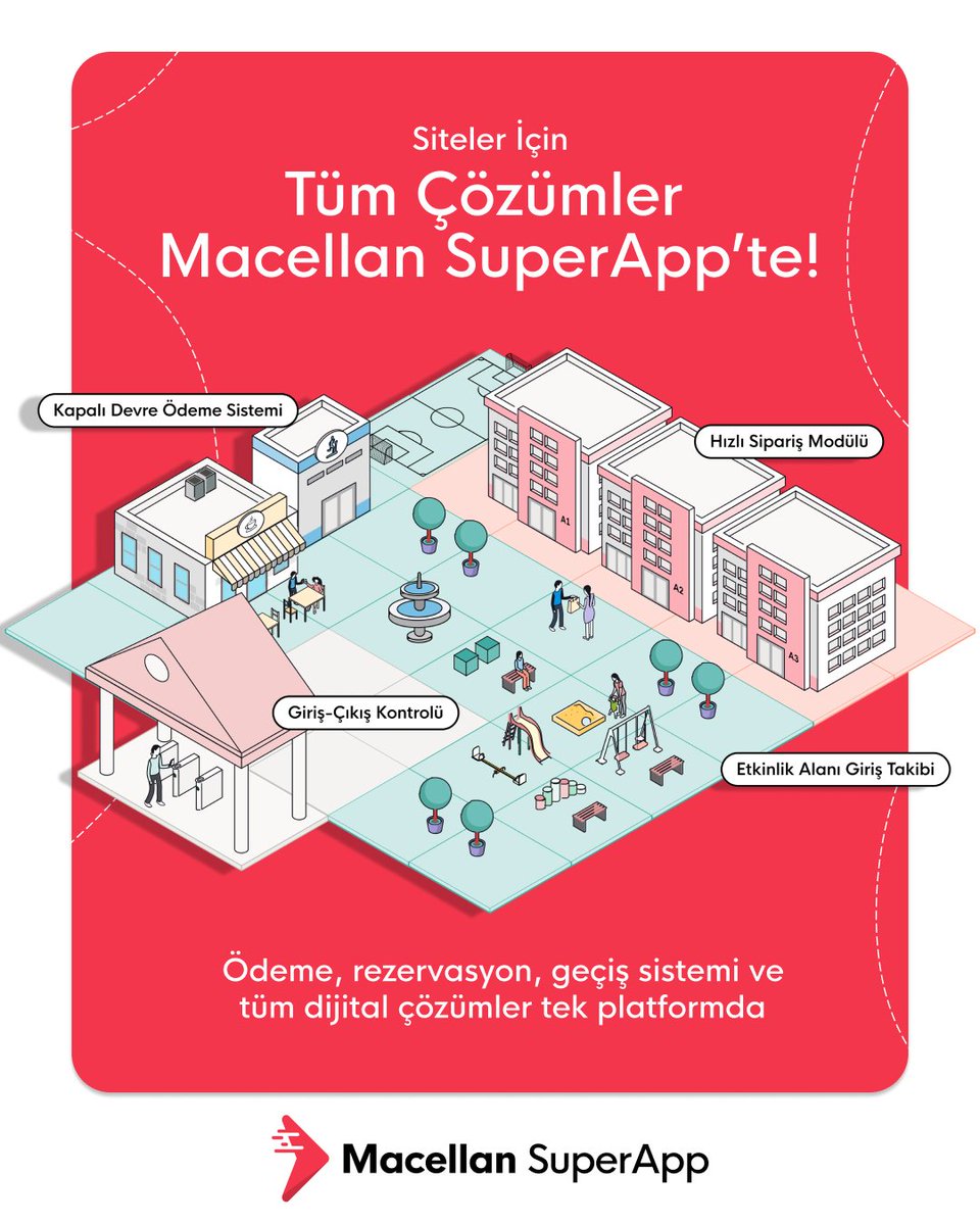 macellanapp's tweet photo. 🏢 Site yönetimini dijitale taşımanın zamanı!

Macellan SuperApp ile ödeme, rezervasyon, geçiş sistemi ve tüm dijital çözümleri tek platformda birleştir.

Daha düzenli, daha güvenli, daha kolay site yönetimi seninle. 

💡#MacellanSuperApp #SiteYönetimi #DijitalÇözümler https://t.co/ILTeGLeF4l