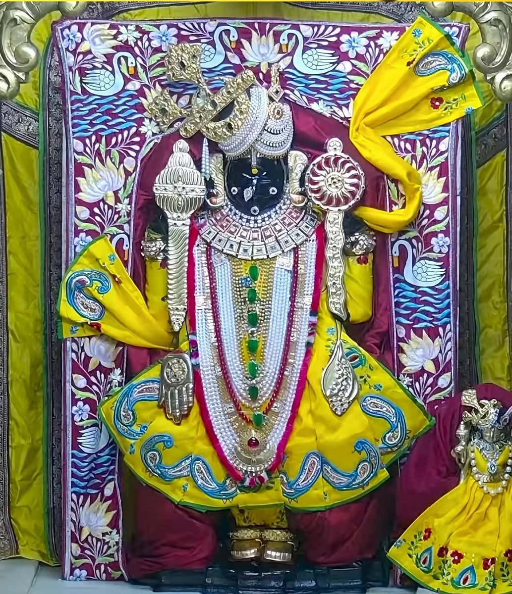 JaiDwarkadhish_'s tweet photo. 🌺 जय द्वारकाधीश 🌺
 🙏🏻 संध्या दर्शन 🙏🏻 https://t.co/D900zgHdFU