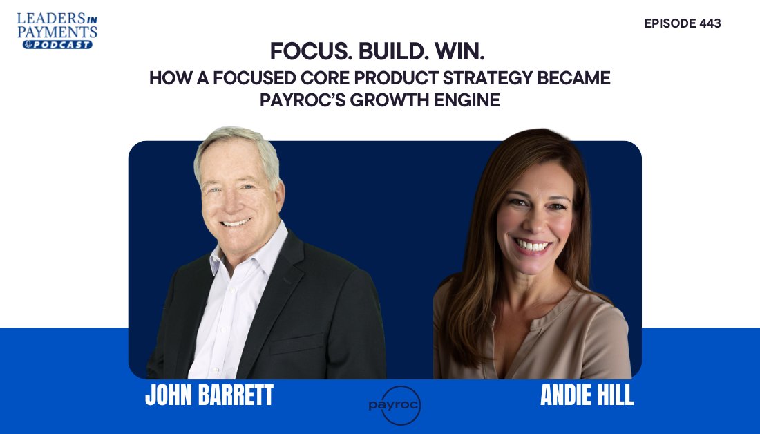 “The strategy isn’t stagnant - it’s a mindset.” 

John Barrett and Andie Hill explain how Payroc keeps innovating to meet the needs of merchants, ISOs, and agents alike.

Link: leadersinpayments.com/2025/11/10/spe…