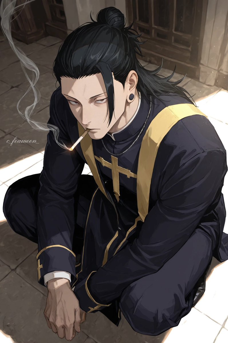 やさぐれ神父✝️

#呪術廻戦 #JujutsuKaisen 
#夏油傑 #GetoSuguru