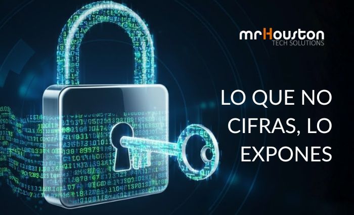 🚨 Lo que no cifras, lo expones.
El cifrado convierte tus datos en un idioma que solo tú puedes entender.
Sin la clave, todo lo demás es ruido. 🔐

#Ciberseguridad #Cifrado #DataProtection #mrhouston
