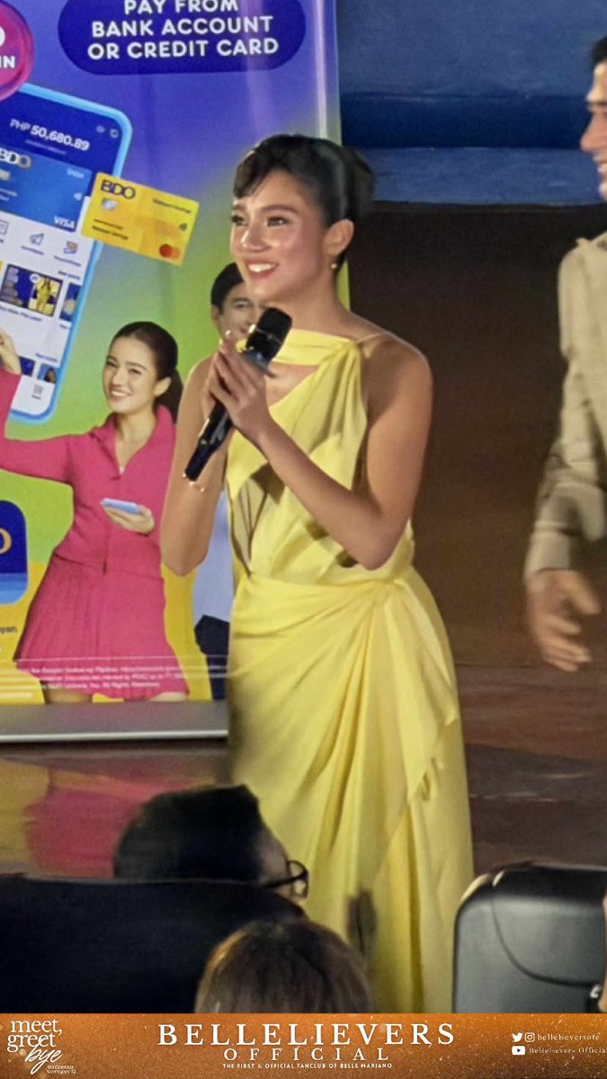 Belle captivates hearts at the Meet, Greet, &amp; Bye premiere night. 💫

BELLE AS GERI  

#MeetGreetAndBye 
#MGBTheWorldPremiere