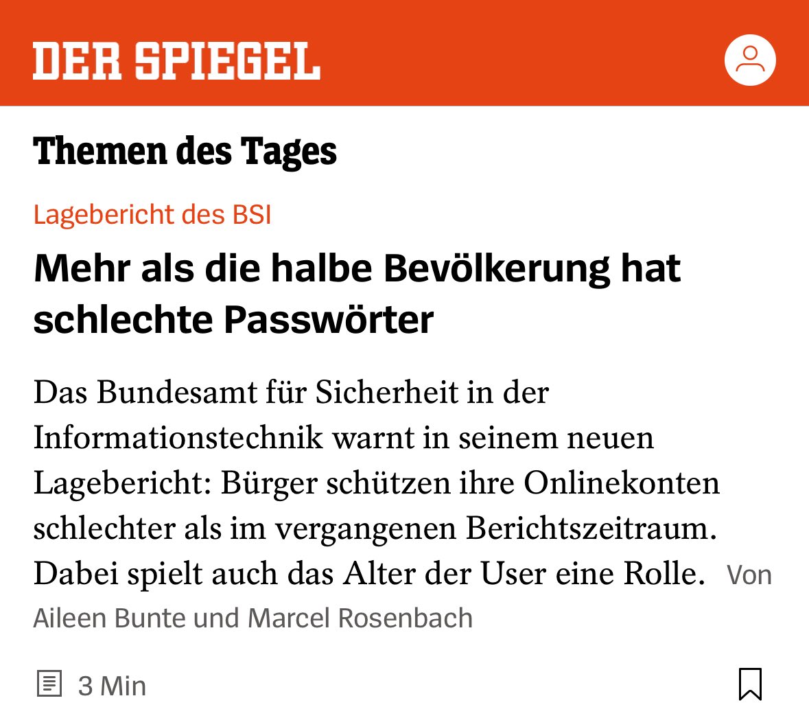 … aber gute Genes…