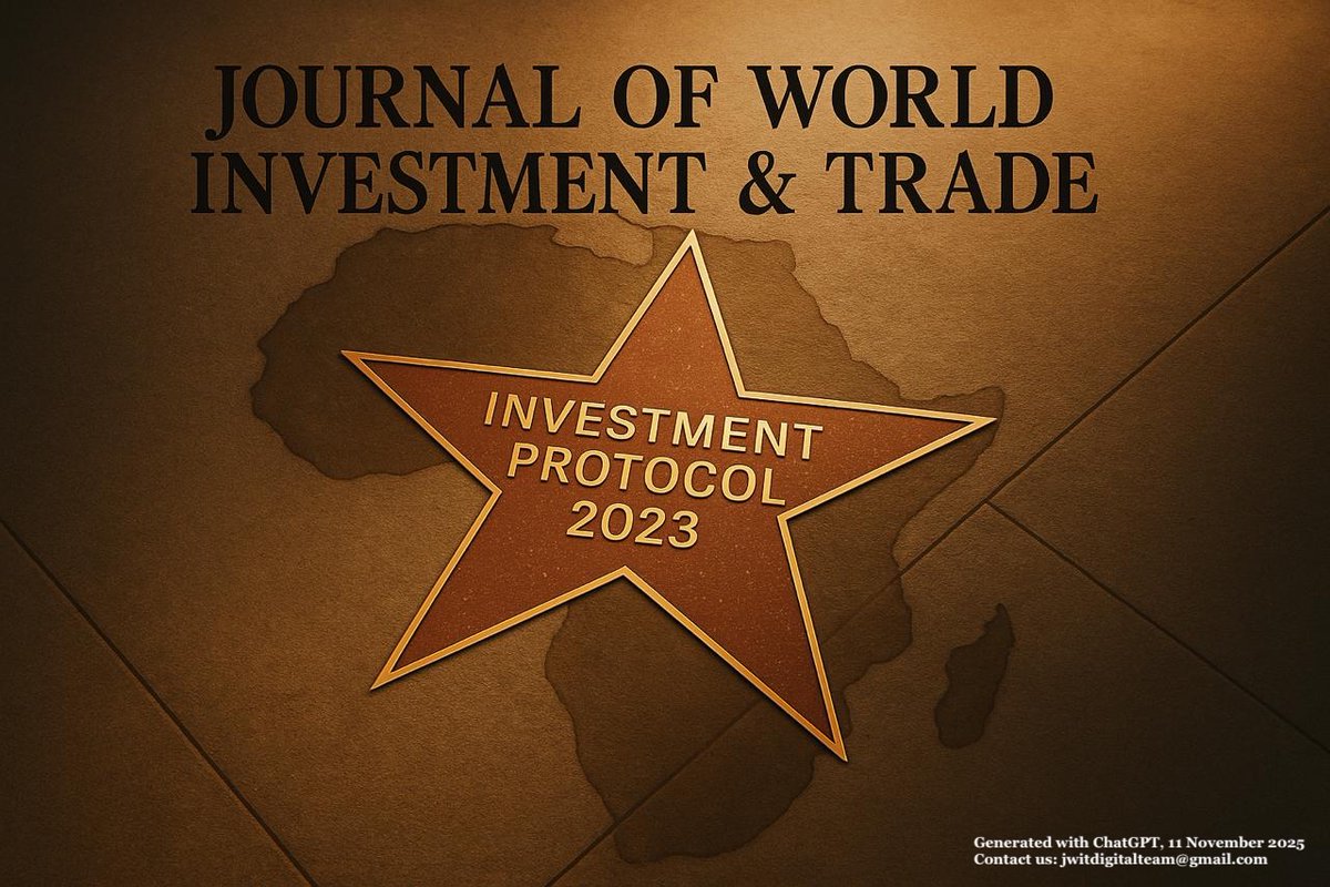 ⚖️In 'Investor–State Dispute Settlement and the AfCFTA Investment Protocol' (2025) 26(6) JWIT (Advance Access), Idornigie and Moneke propose reforms to ISDS rules in the AfCFTA Investment Protocol. Read more: shorturl.at/38mgQ 🌍
