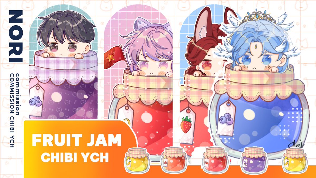 NoRi_2Box's tweet photo. CHIBI FRUIT JAM
Vgen: https://t.co/DbVHuAT8Uw
#Commission #Chibi #Vgen #Fruit https://t.co/v4iEfMNynd